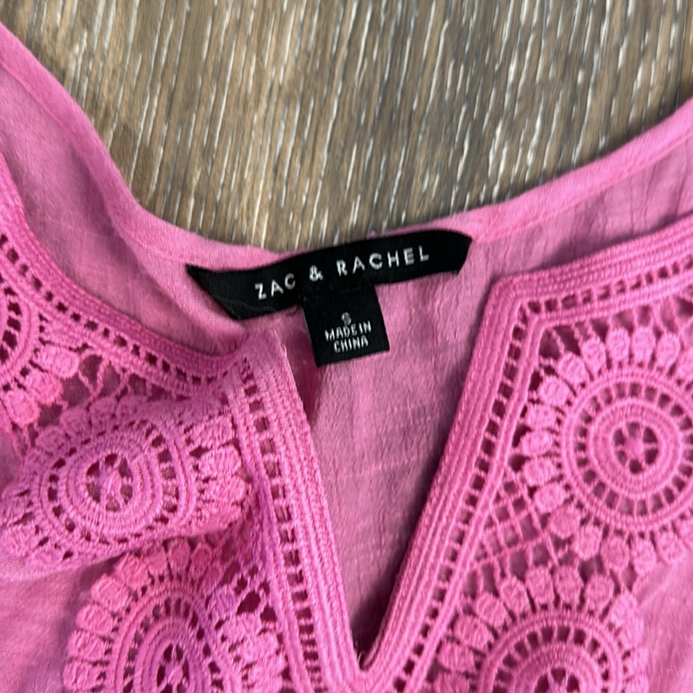 Pink tunic blouse - Picture 3 of 4